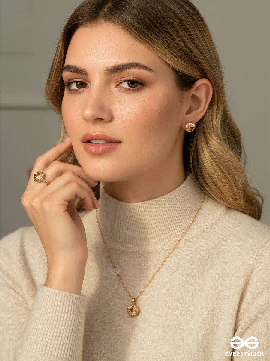Sol Knot - Refined Sculptural Jewellery Set