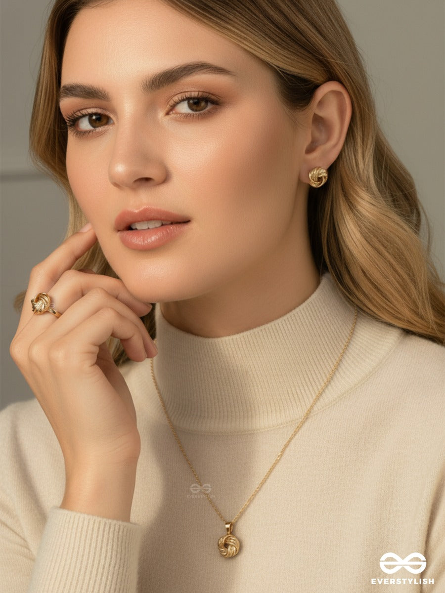 Sol Knot - Refined Sculptural Jewellery Set