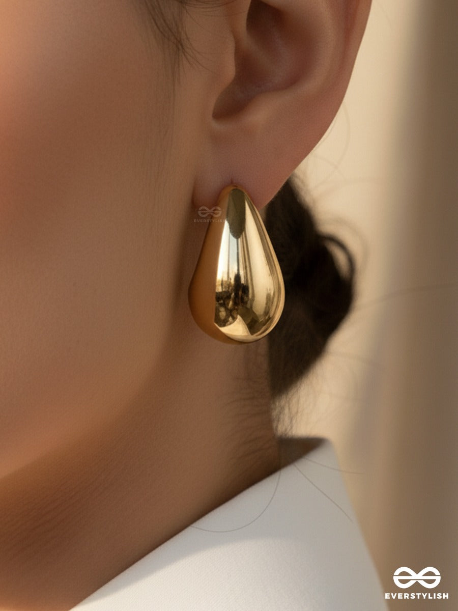 The Aurum Stack - Gold Stud Earrings Set