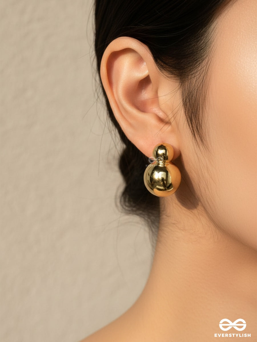 Glam Code - Golden Earring Set