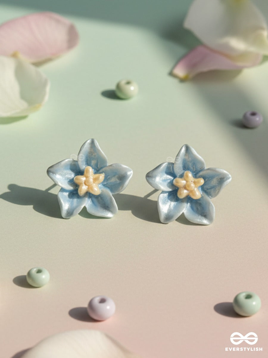 Bluebloom Era - Flower Earrings