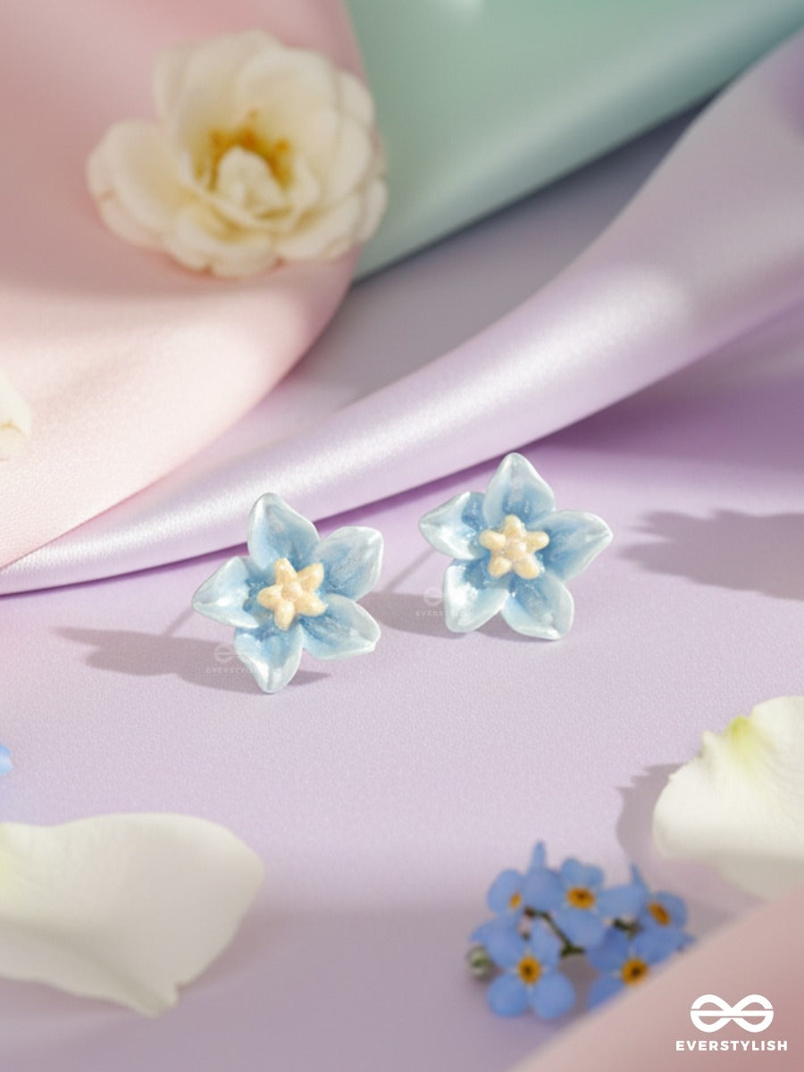 Bluebloom Era - Flower Earrings