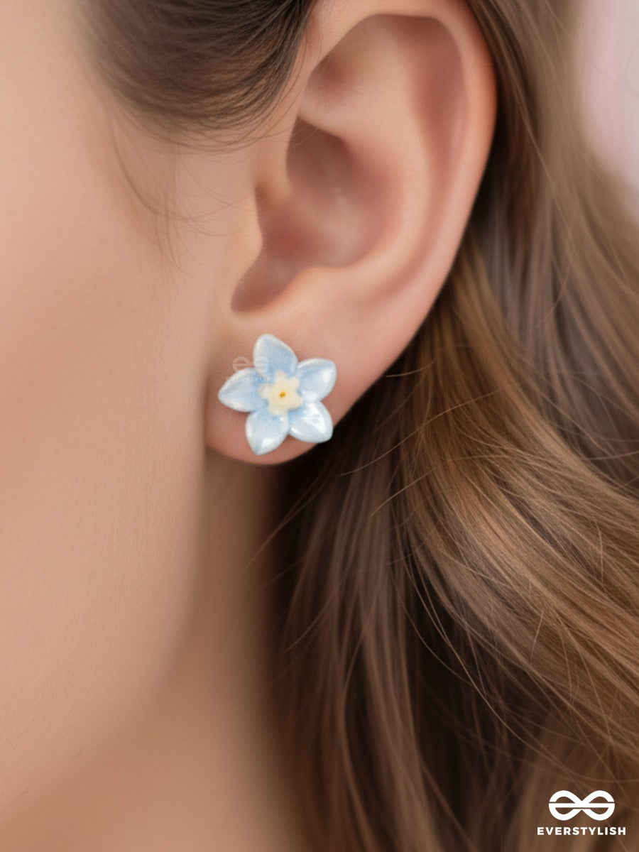 Bluebloom Era - Flower Earrings