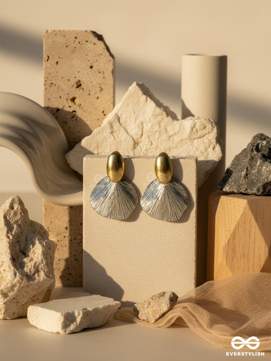 Riviera Fan - Statement Earrings