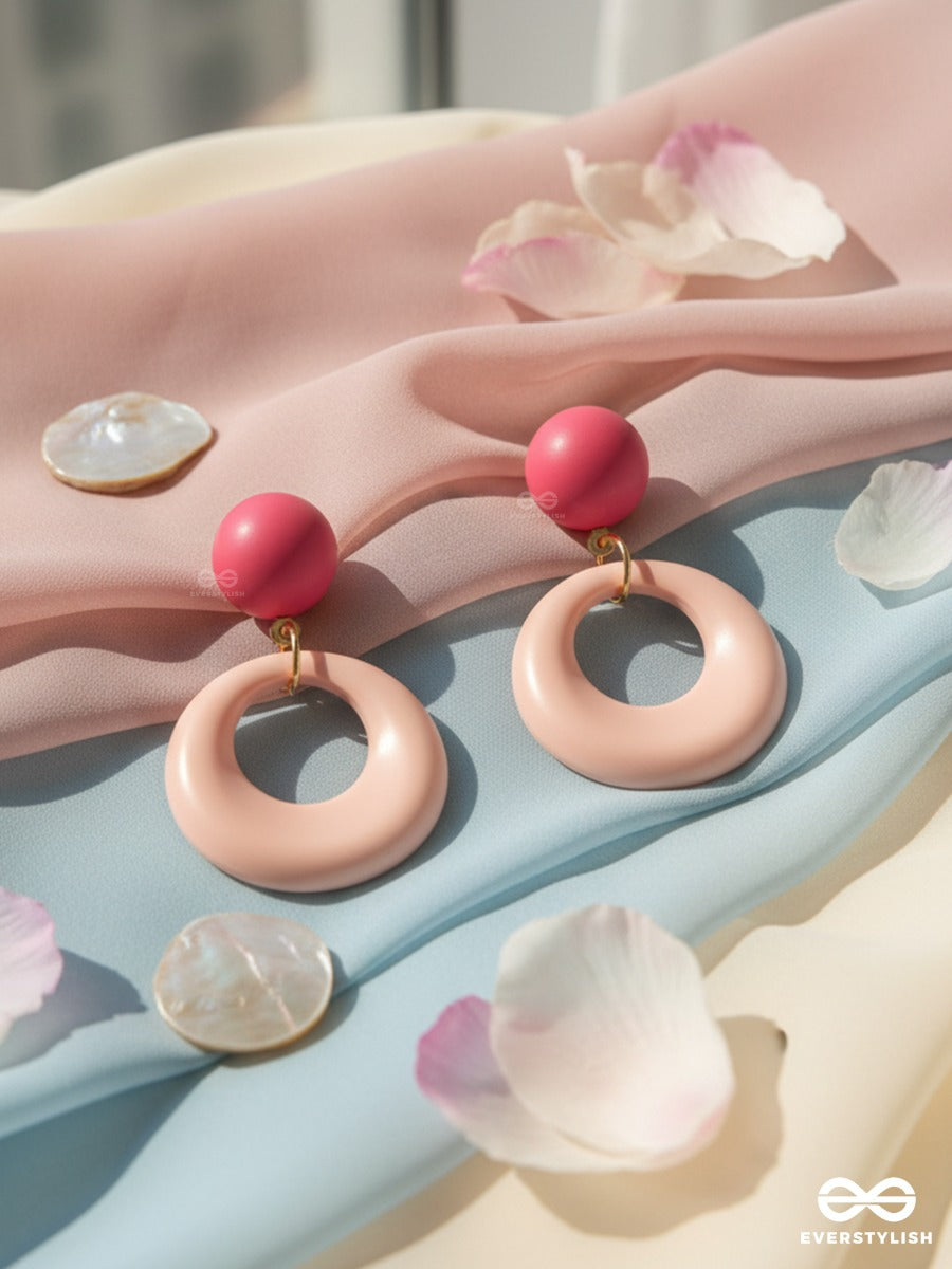 Sorbet Swing - Statement Drop Earrings