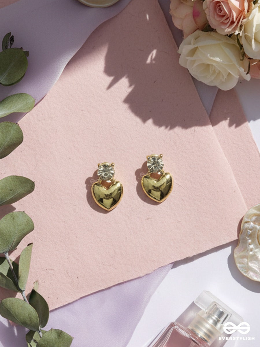 Mini Amour - Heart Stud Earrings
