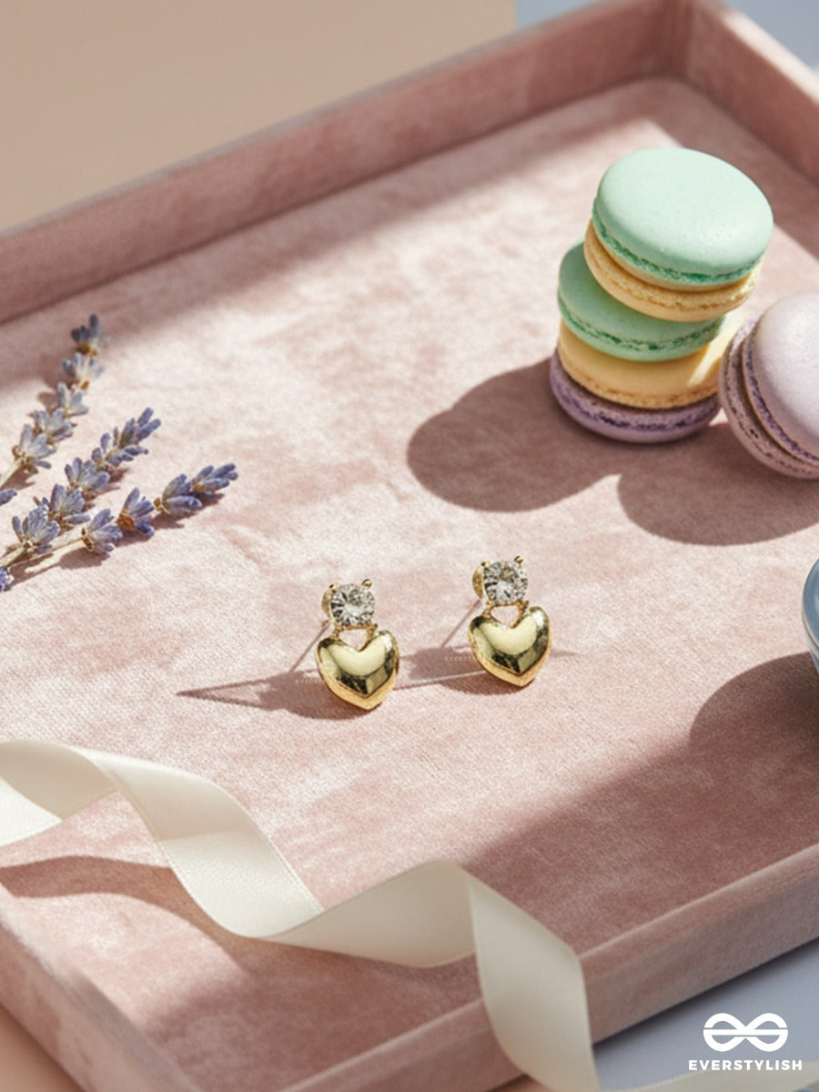 Mini Amour - Heart Stud Earrings