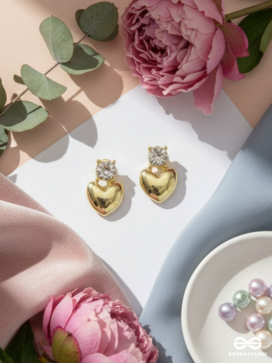 Mini Amour - Heart Stud Earrings