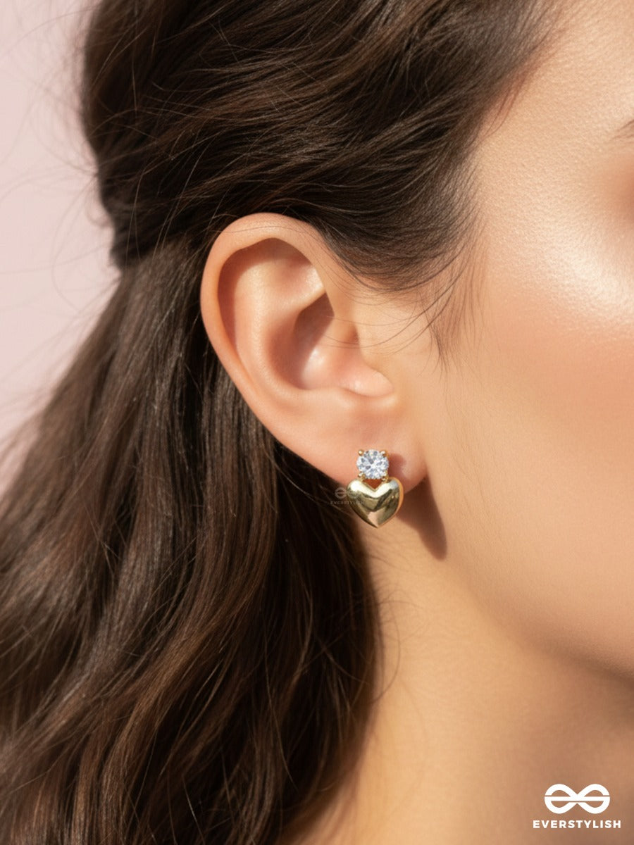 Mini Amour - Heart Stud Earrings