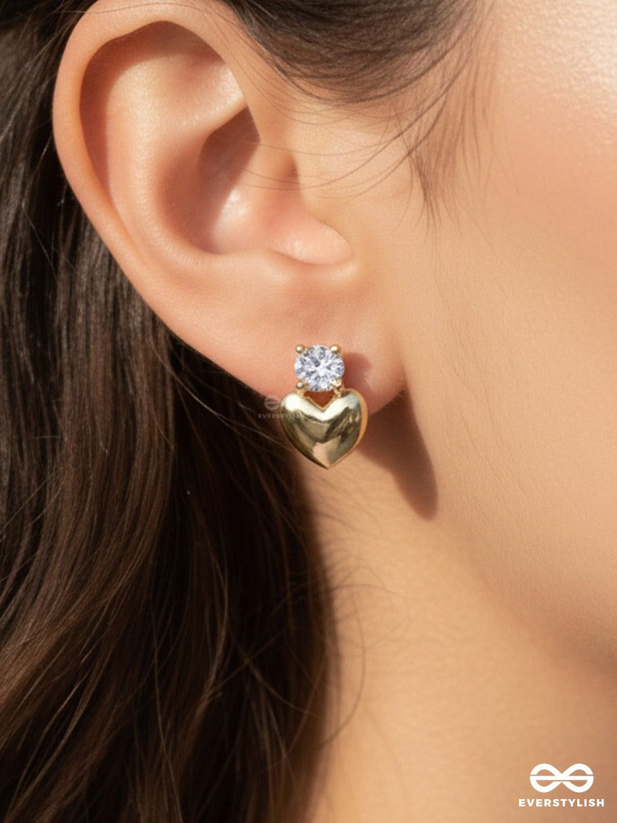 Mini Amour - Heart Stud Earrings