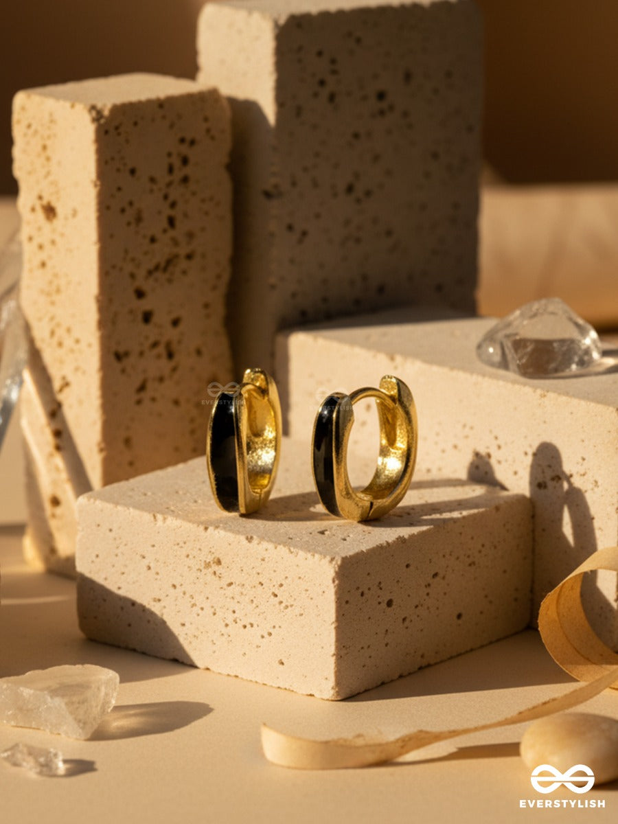 Phantom Glow - Chic Hoop Earrings