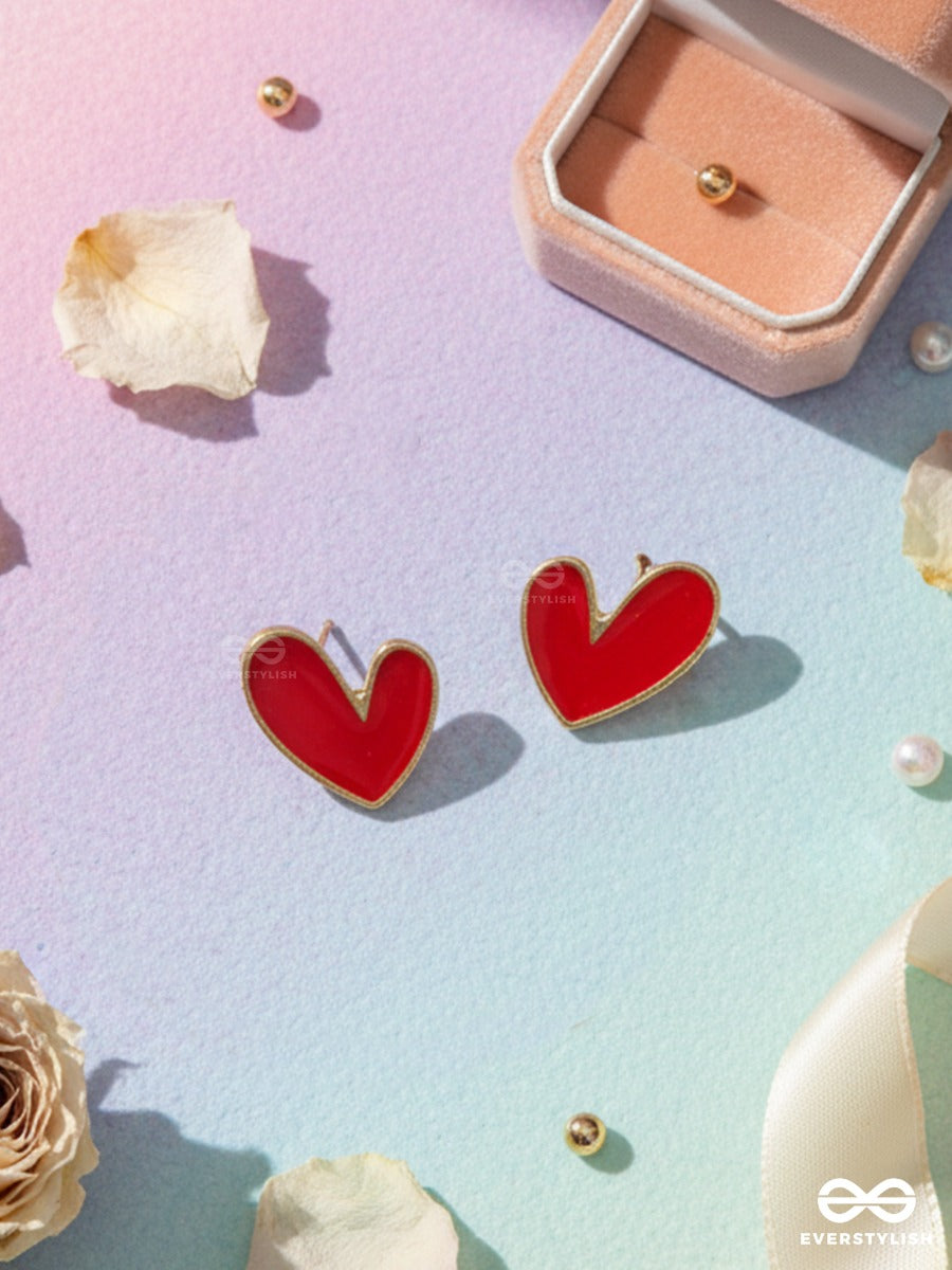 Love Pop - Heart Stud Earrings