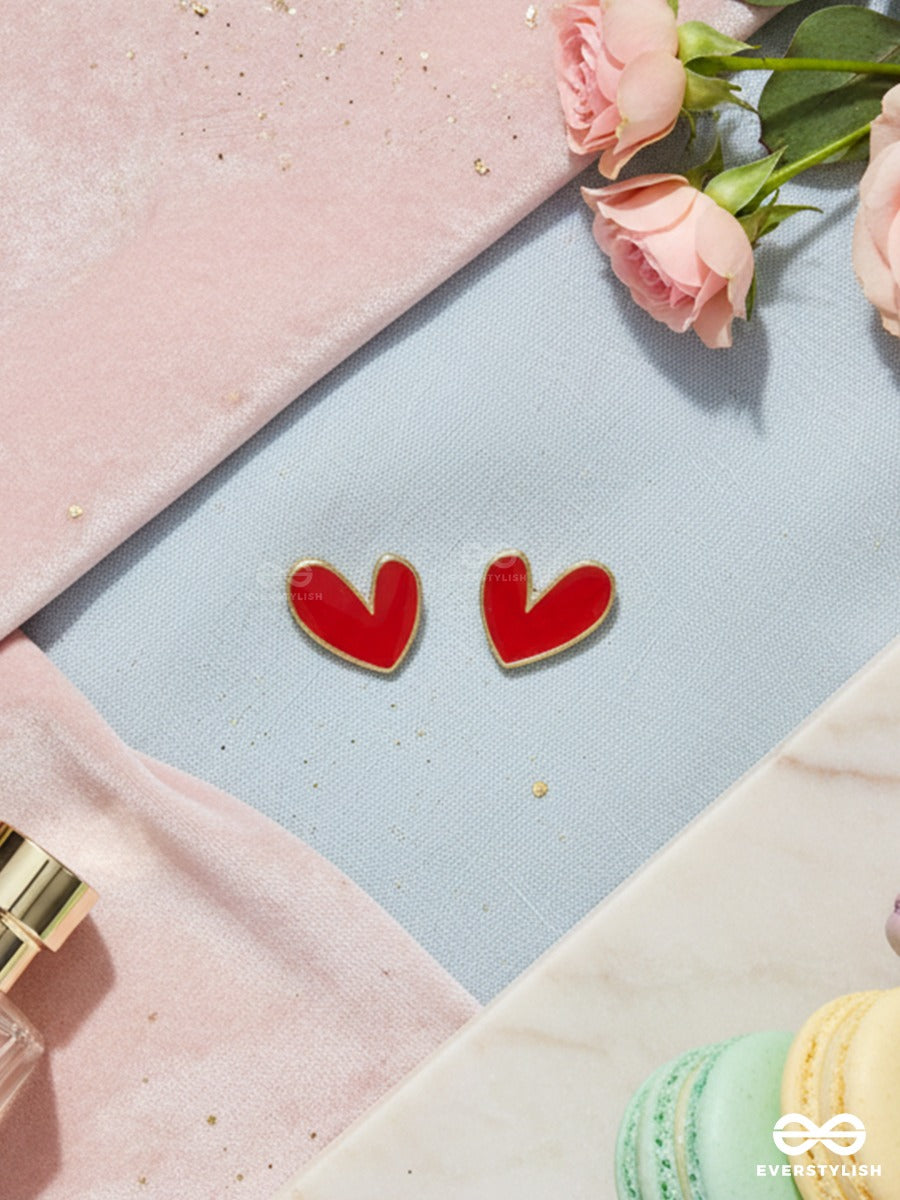Love Pop - Heart Stud Earrings