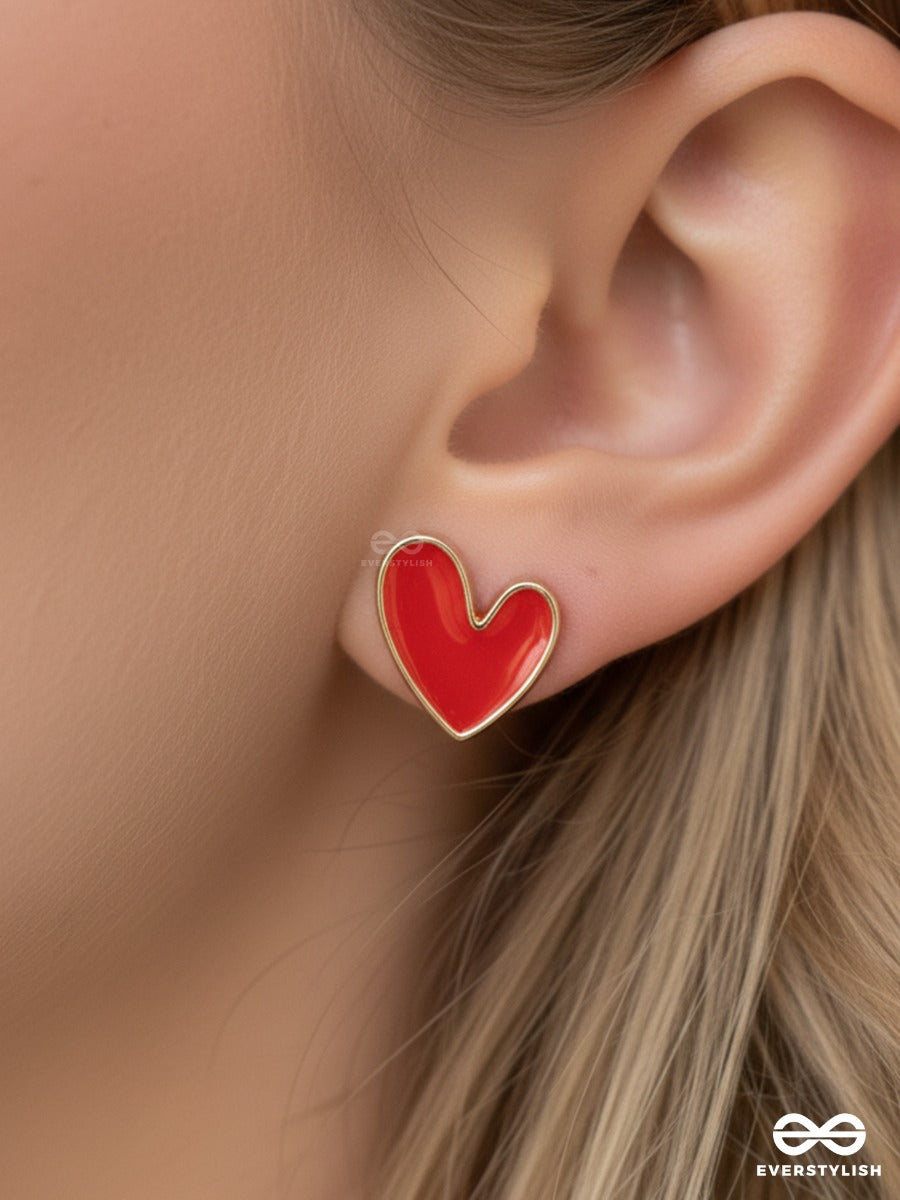 Love Pop - Heart Stud Earrings