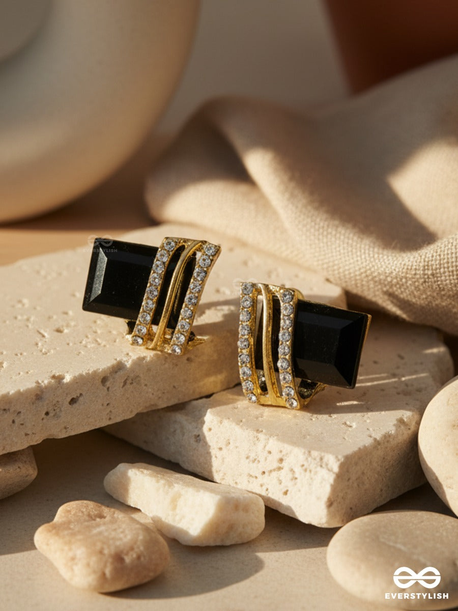 Midnight Empress - Glam Statement Earrings