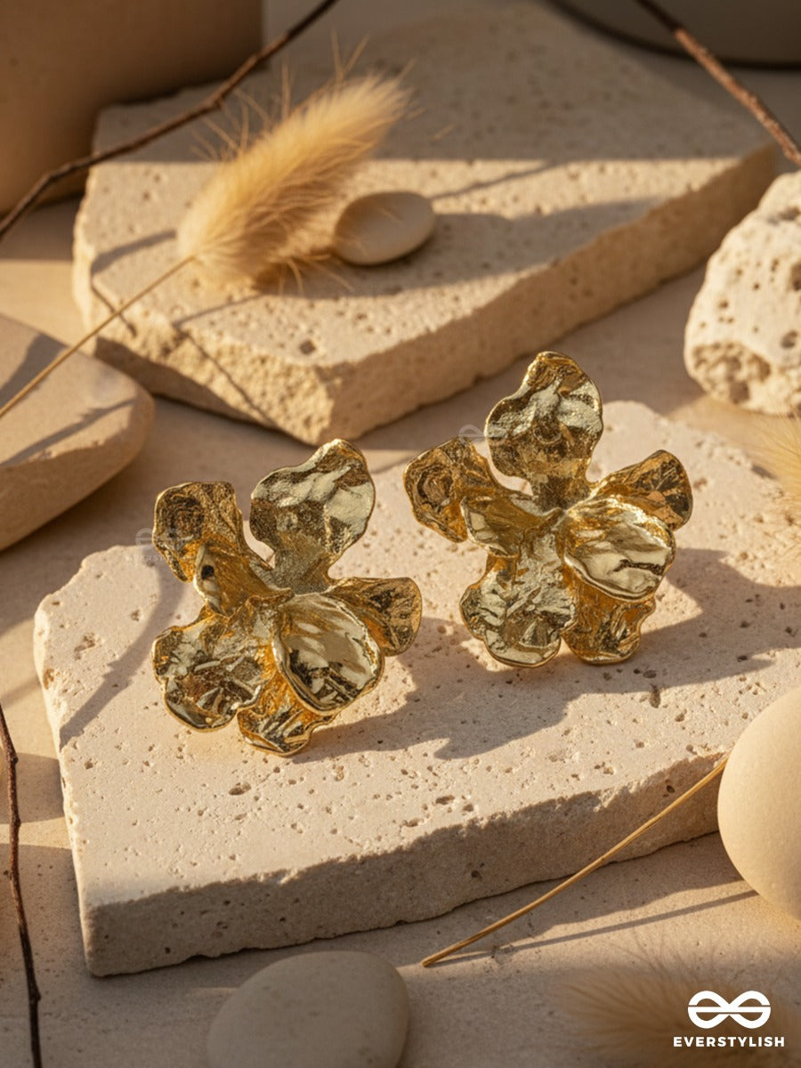 Flora Forge - Organic Metal Earrings