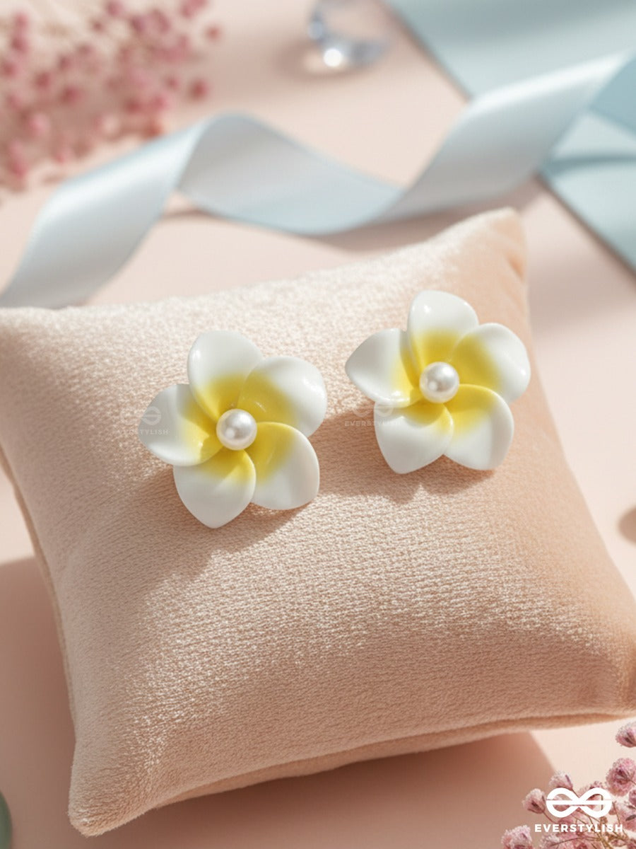 Sunbloom - Soft Flower Stud Earrings