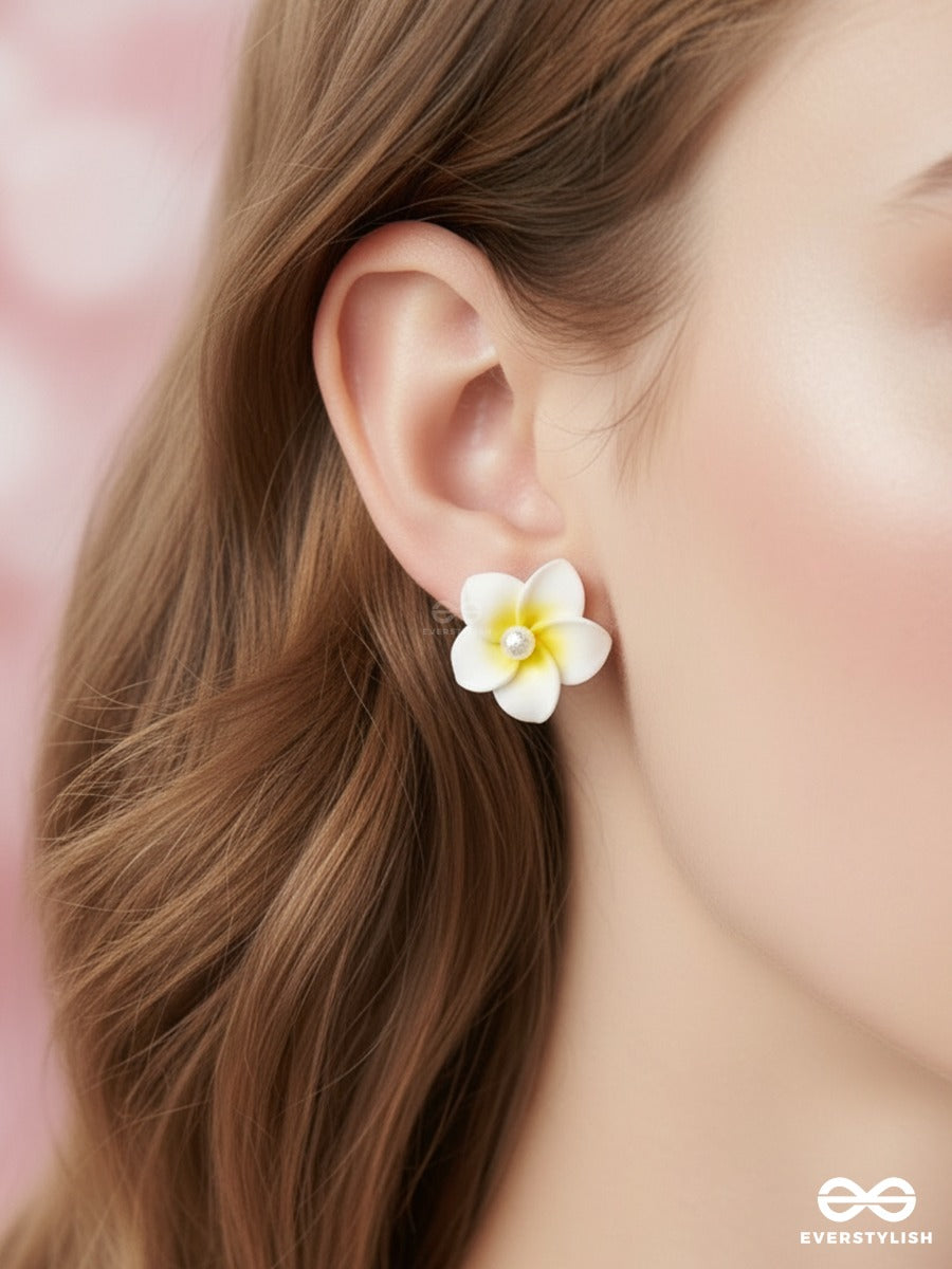 Sunbloom - Soft Flower Stud Earrings