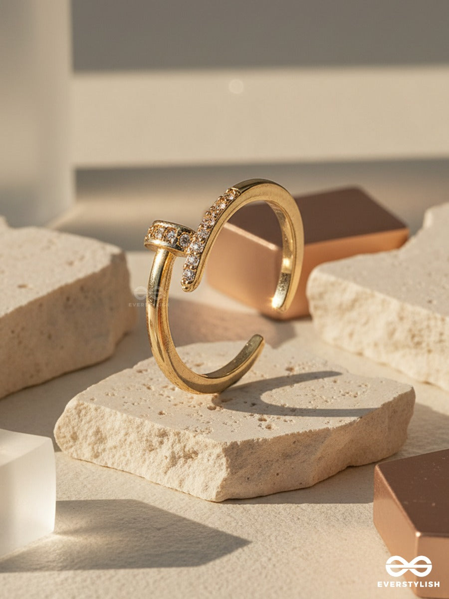 Spark T-Bar - Open Design Ring