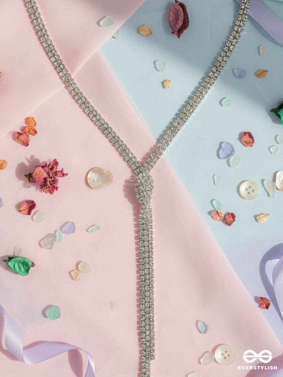 Tassel Glint - Y Drop Necklace