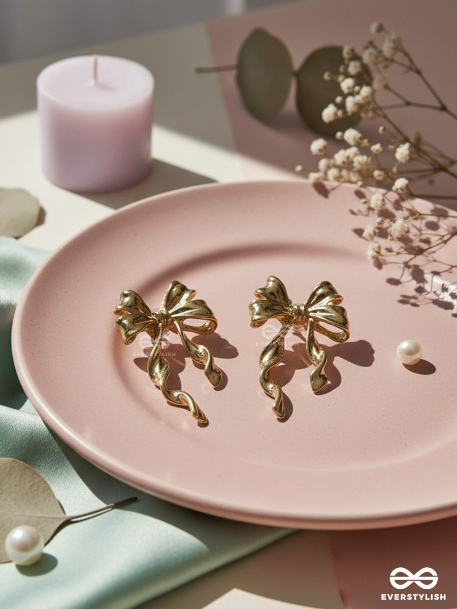 Flairknot - Statement Bow Earrings