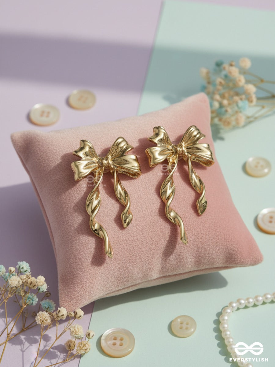Flairknot - Statement Bow Earrings