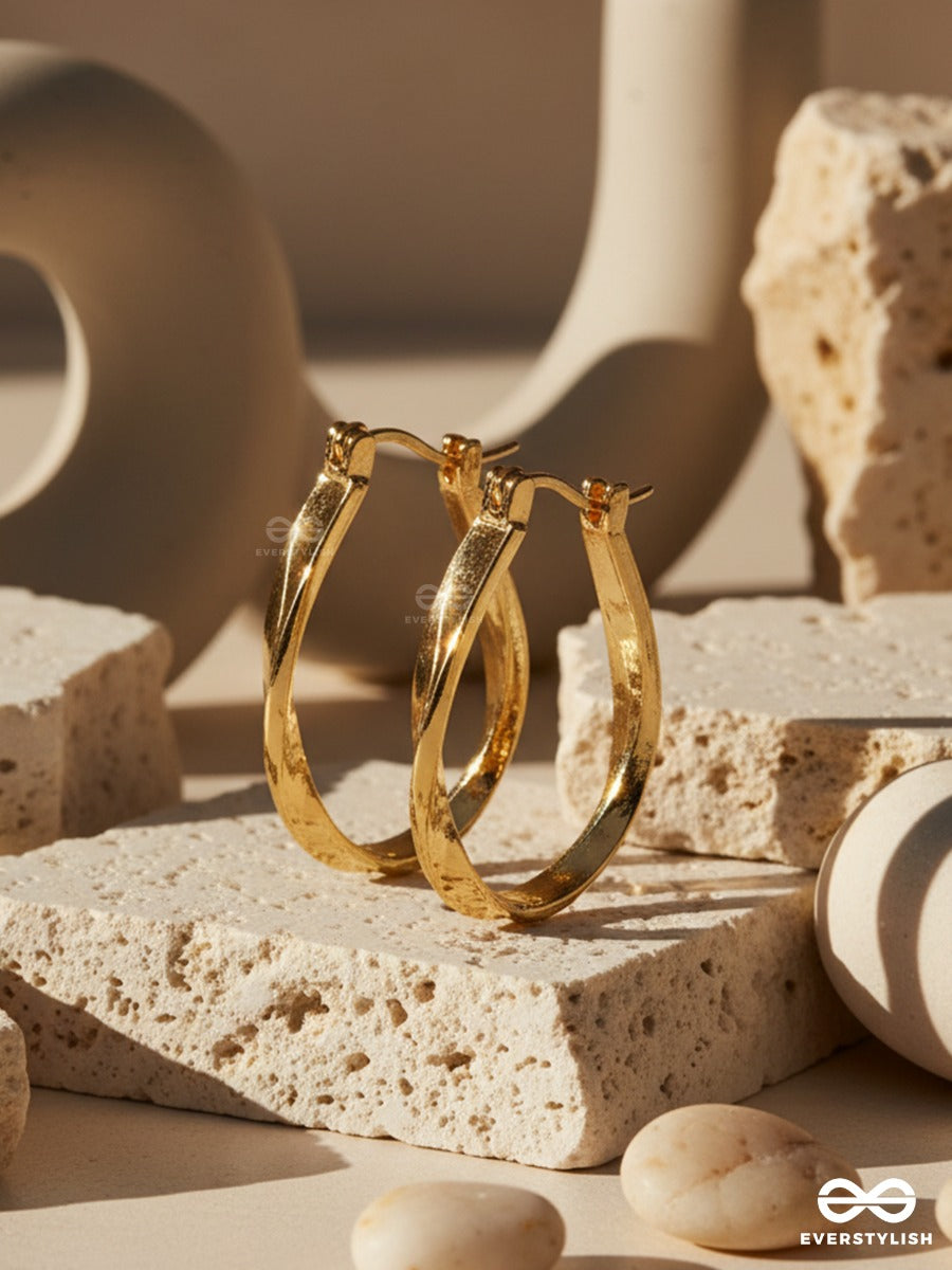 Elite Ring - Clean Finish Hoop Earrings