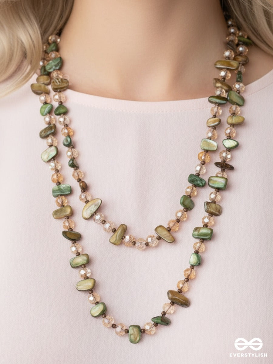 Earth Trail - Long Stone Necklace