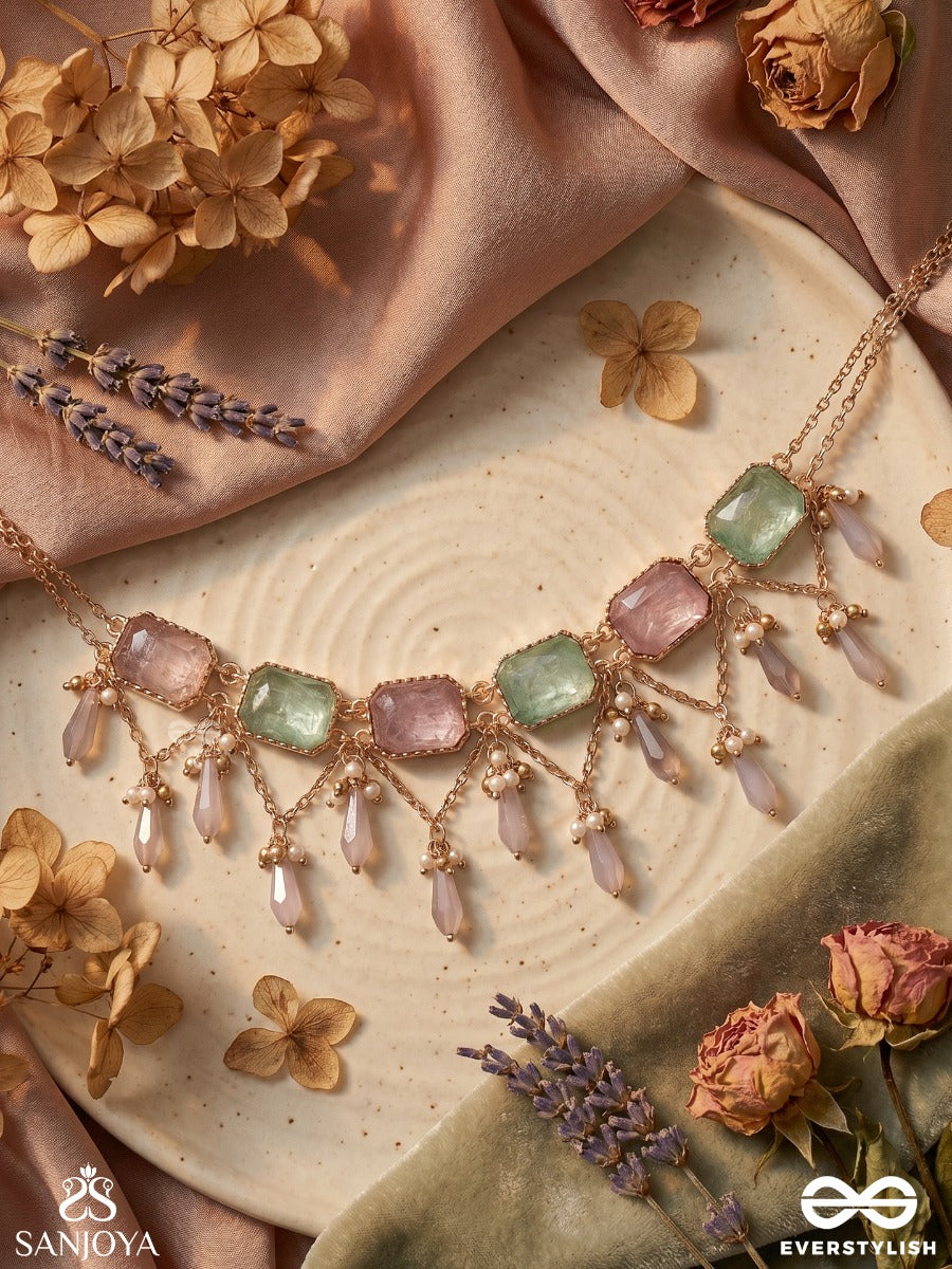 Nirvanika - Serene Essence - Elegant Necklace With Minimal Form And Delicate Structure