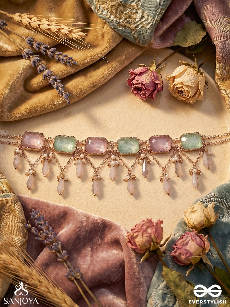 Nirvanika - Serene Essence - Elegant Necklace With Minimal Form And Delicate Structure