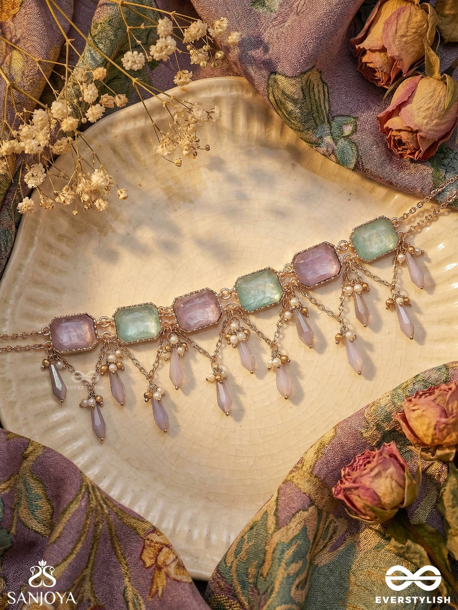 Nirvanika - Serene Essence - Elegant Necklace With Minimal Form And Delicate Structure