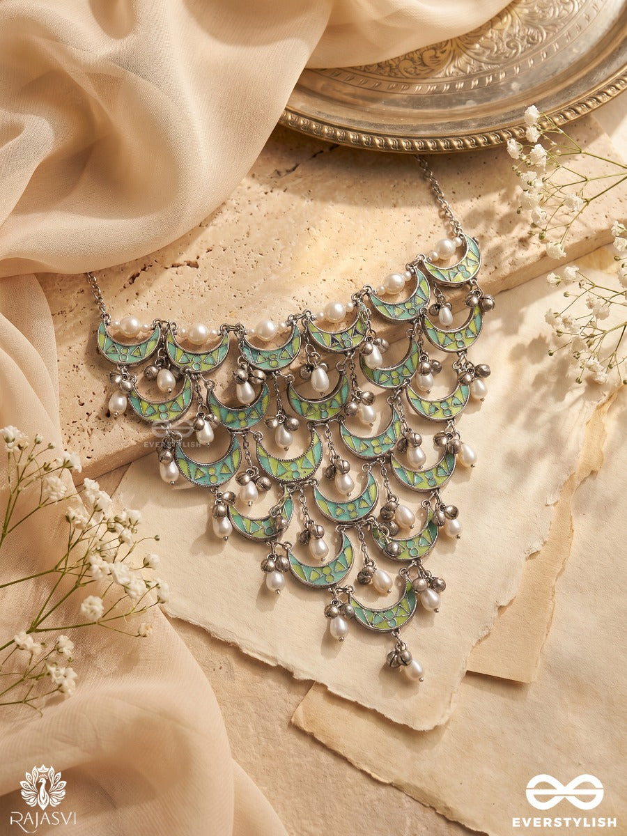 Chandrang Lehar - Multi Layer Statement Necklace