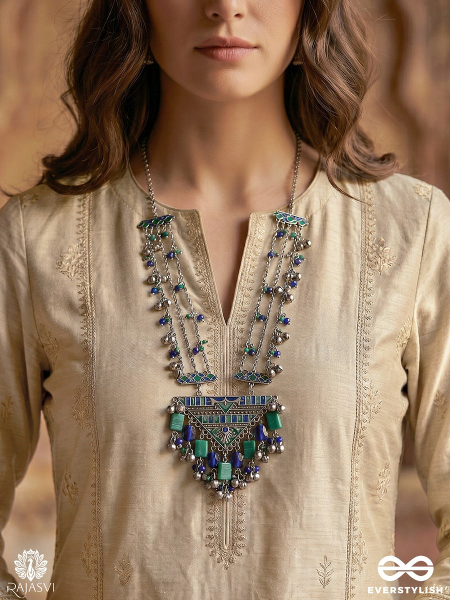 Mehfil Vanmala - Boho Statement Necklace