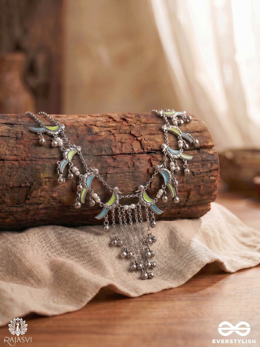 Noor Chandra - Ghungroo Cascade Necklace