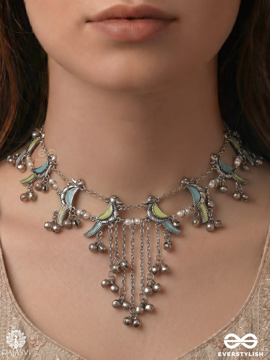 Noor Chandra - Ghungroo Cascade Necklace