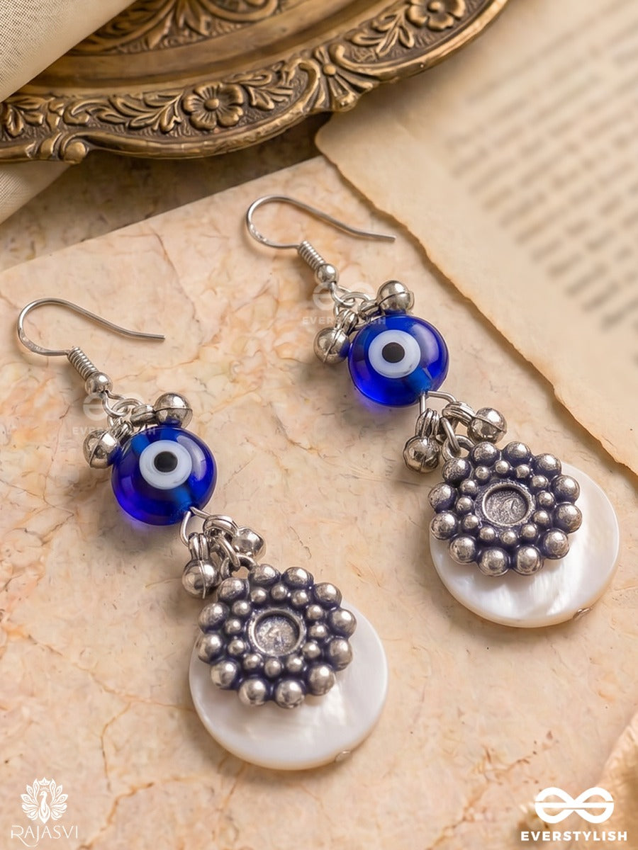 Nazar Neel - Evil Eye Drop Earrings
