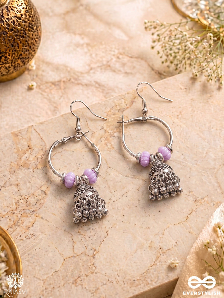 Nazakat Jhumki - Boho Hoop Earrings