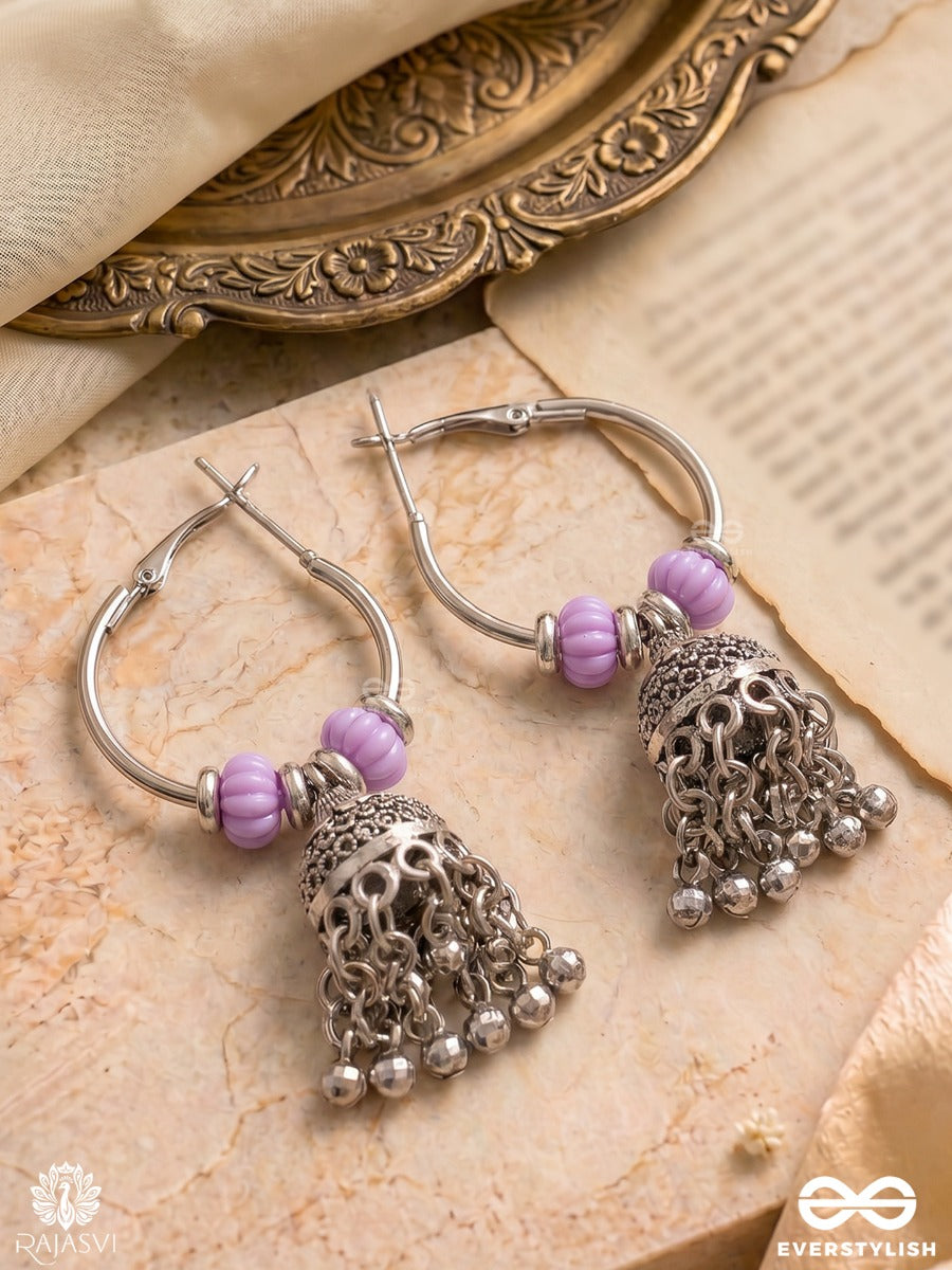 Nazakat Jhumki - Boho Hoop Earrings