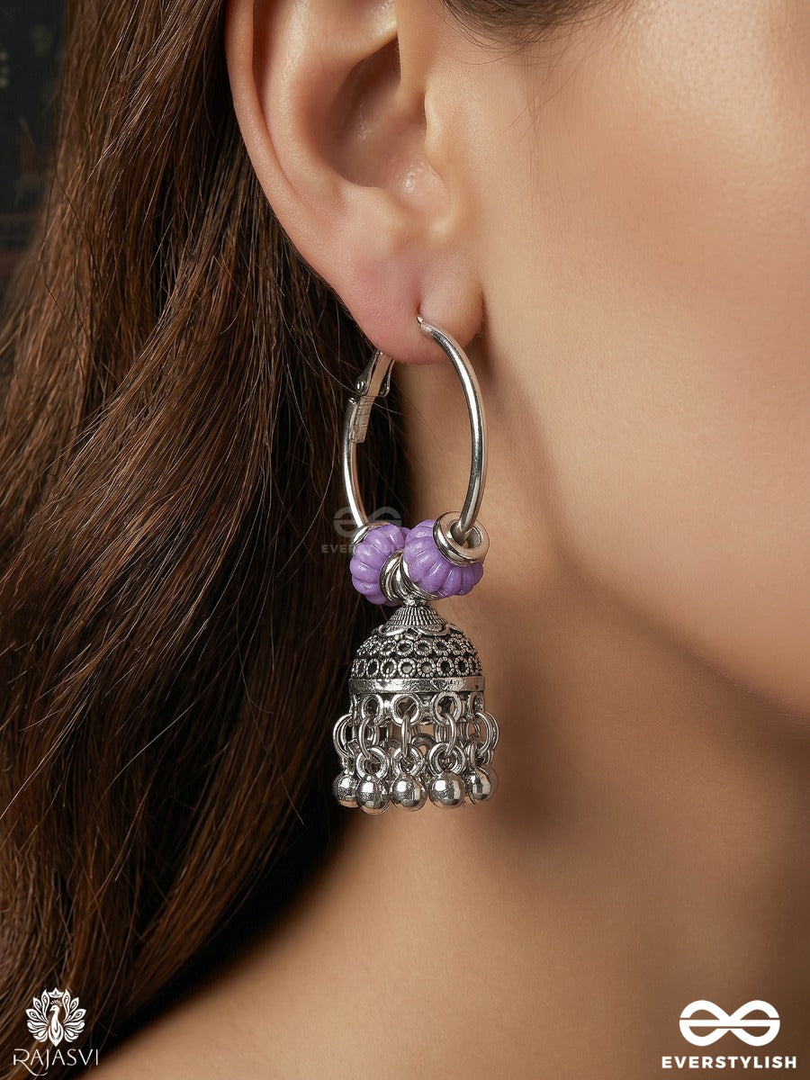 Nazakat Jhumki - Boho Hoop Earrings