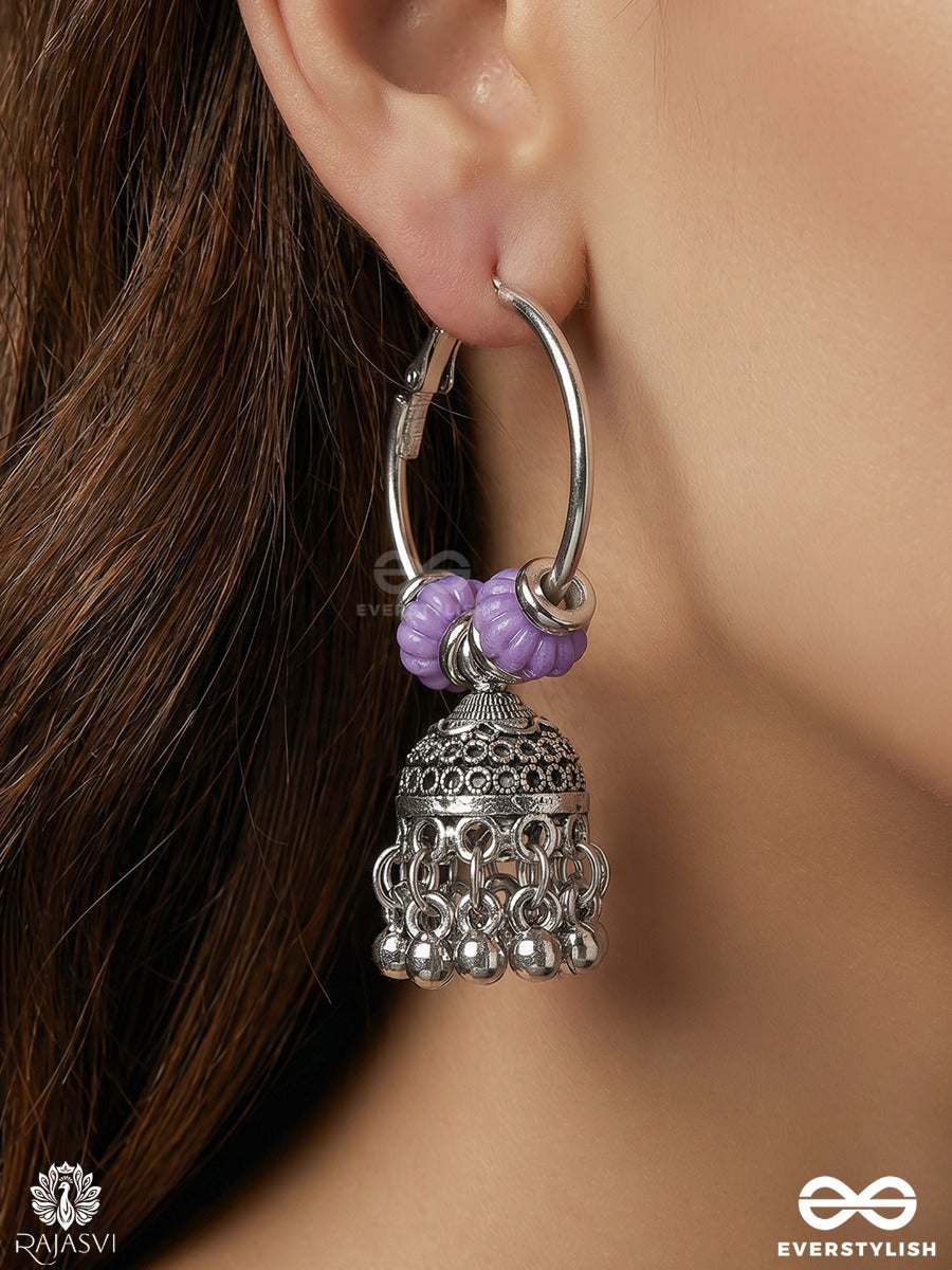 Nazakat Jhumki - Boho Hoop Earrings
