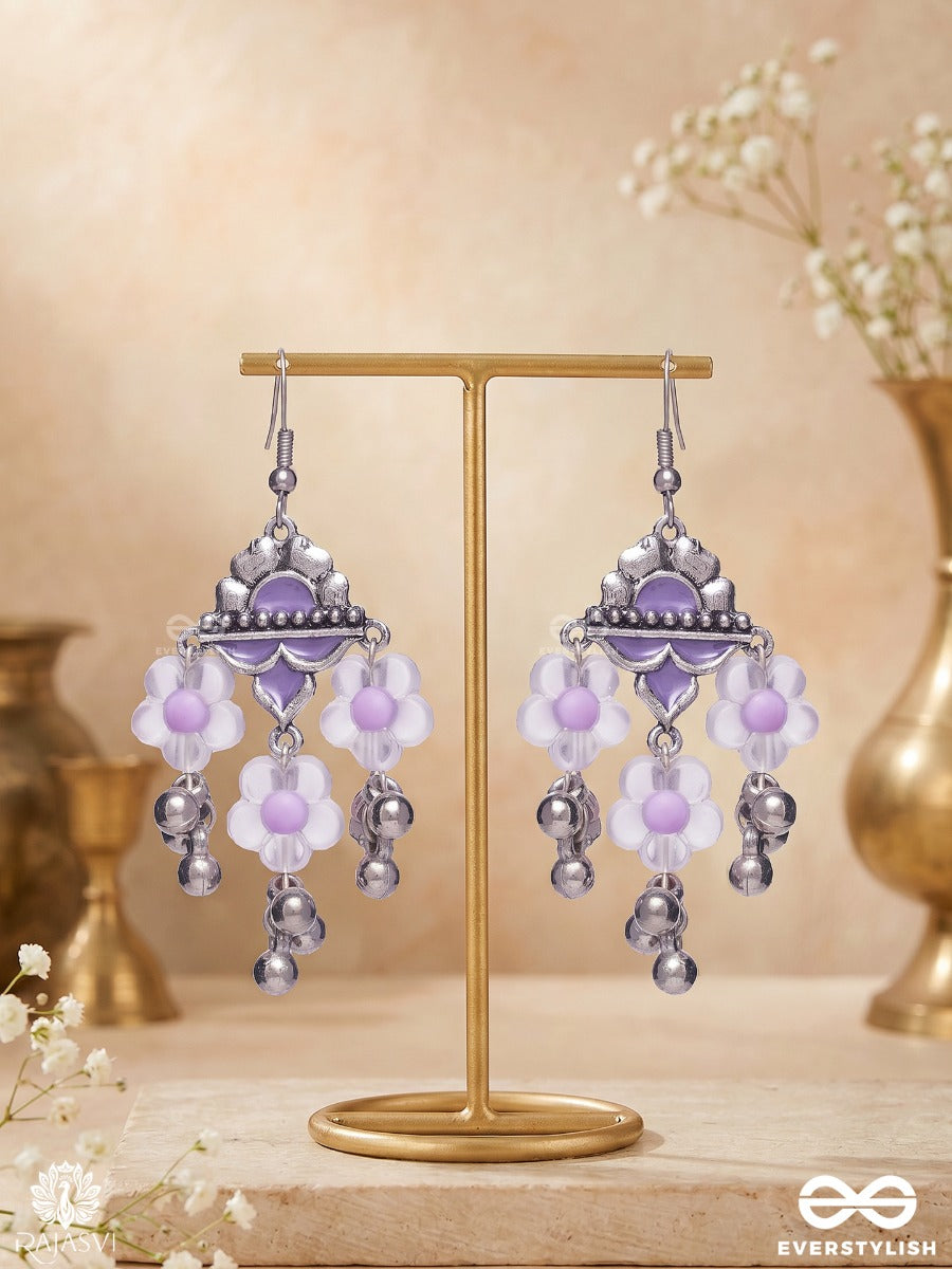 Megh Malhar - Oxidised Earrings