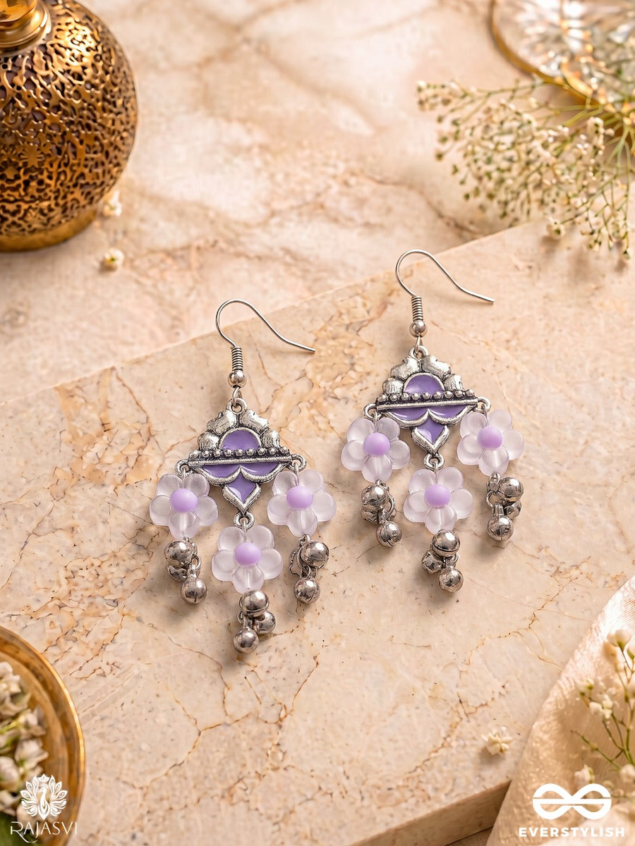 Megh Malhar - Oxidised Earrings