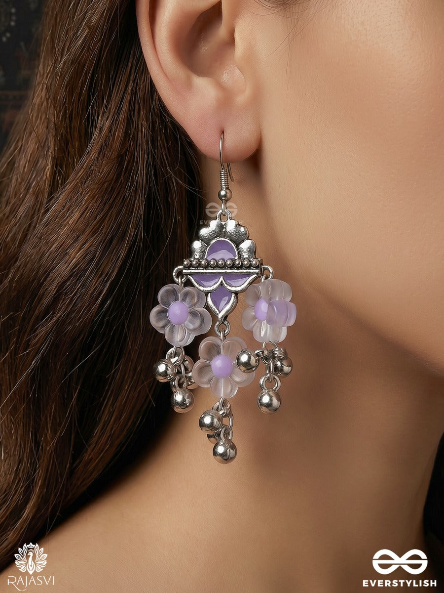 Megh Malhar - Oxidised Earrings