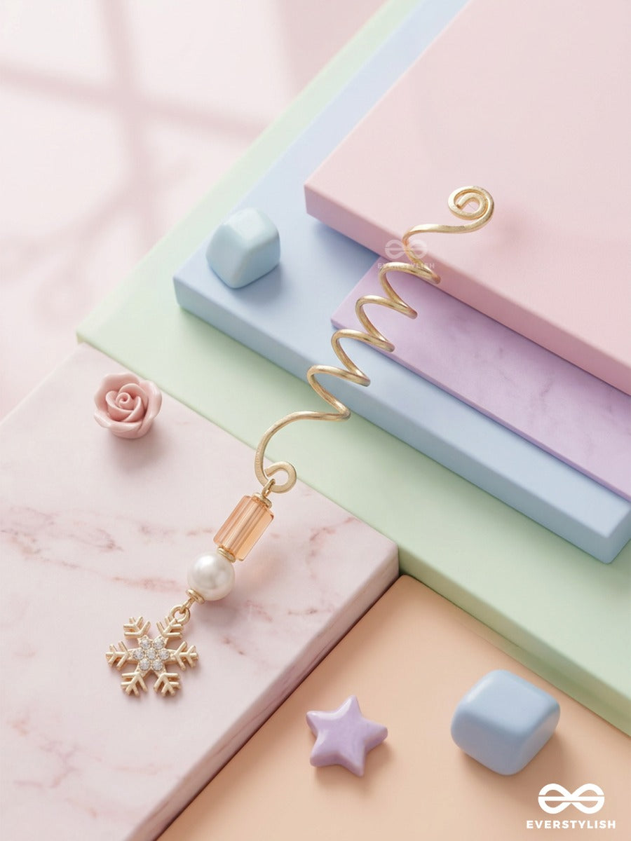 Caramel Sway – Trendy Braidlet With Crystal Flower Charm