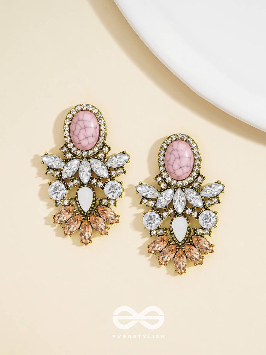 The Royal Affair Studded Dazzling Earrings