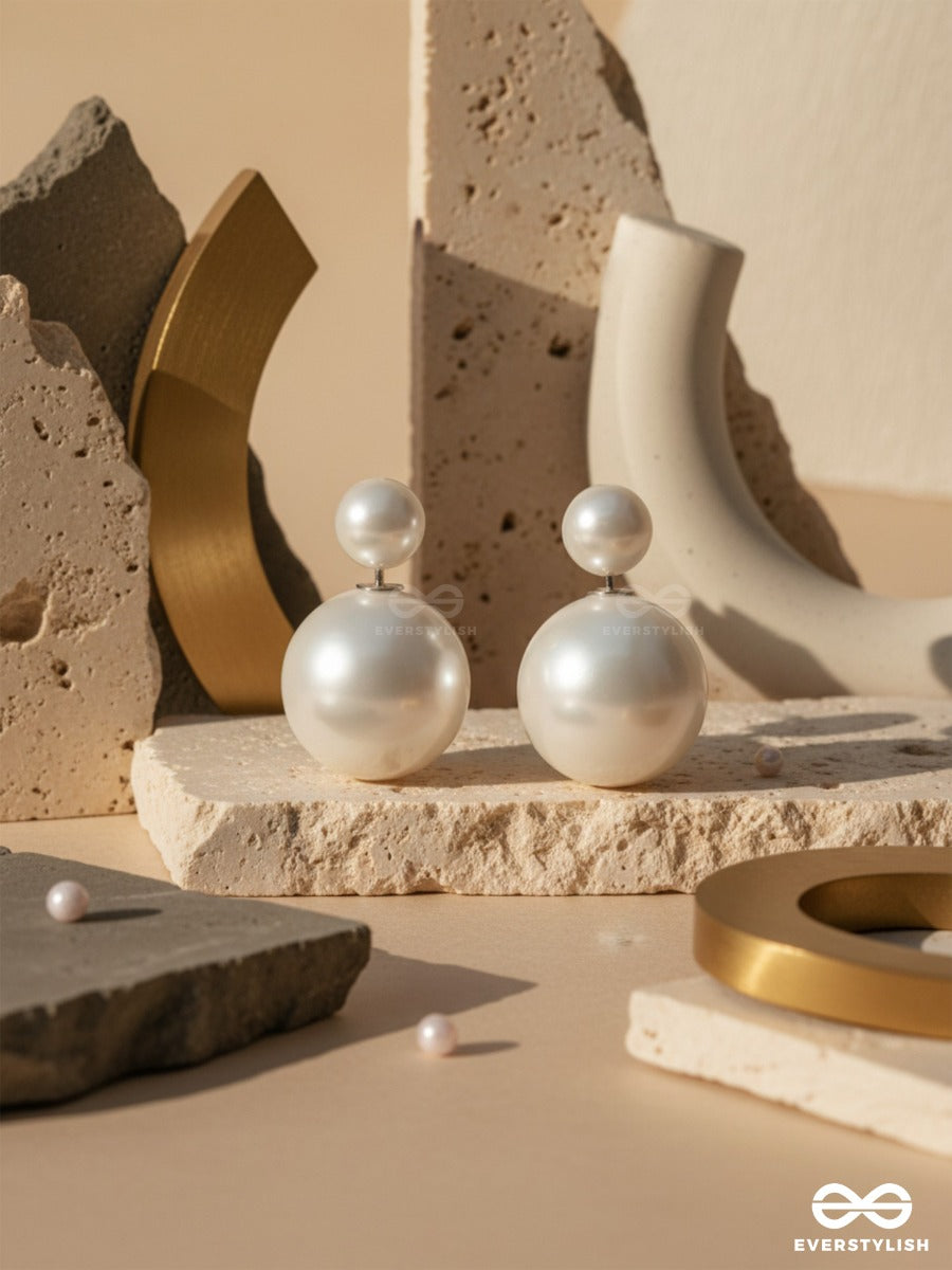 Simplicity Is Endearing, Precious Pearl Earrings