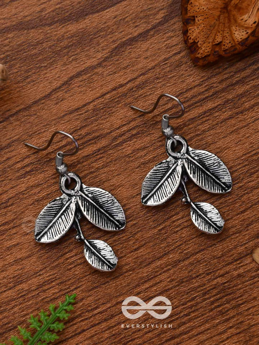 The Dangling Leaves - Tiny Trinket Earrings